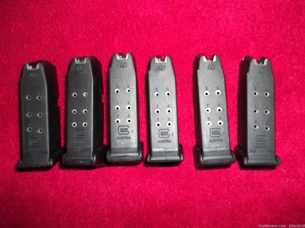 Glock 27, 33 .40 & .357 Sig Magazines (6)-img-0