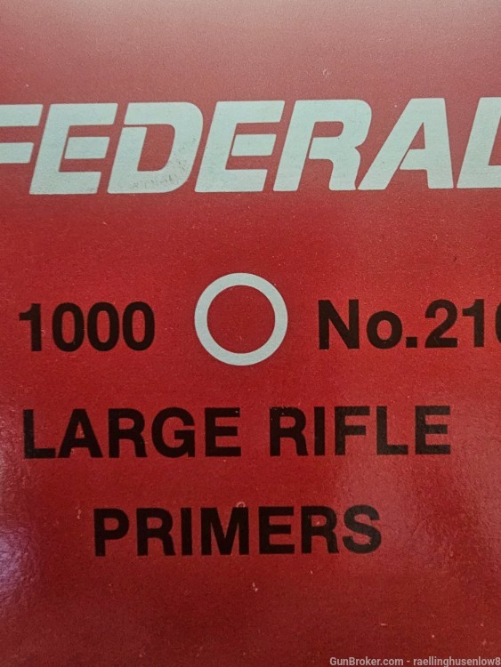 1000 Federal Large Rifle primers-img-0