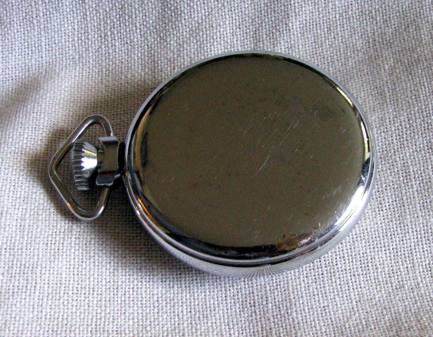 VINTAGE POCKET WATCH SIZE HORSE RACE RACING MECHANICAL GAMBLING DEVICE  -img-8