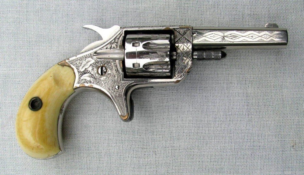 MINTY DELUXE ENGRAVED COLT NEW LINE FIRST MODEL1ST YEAR 1873 SERIAL# -img-0