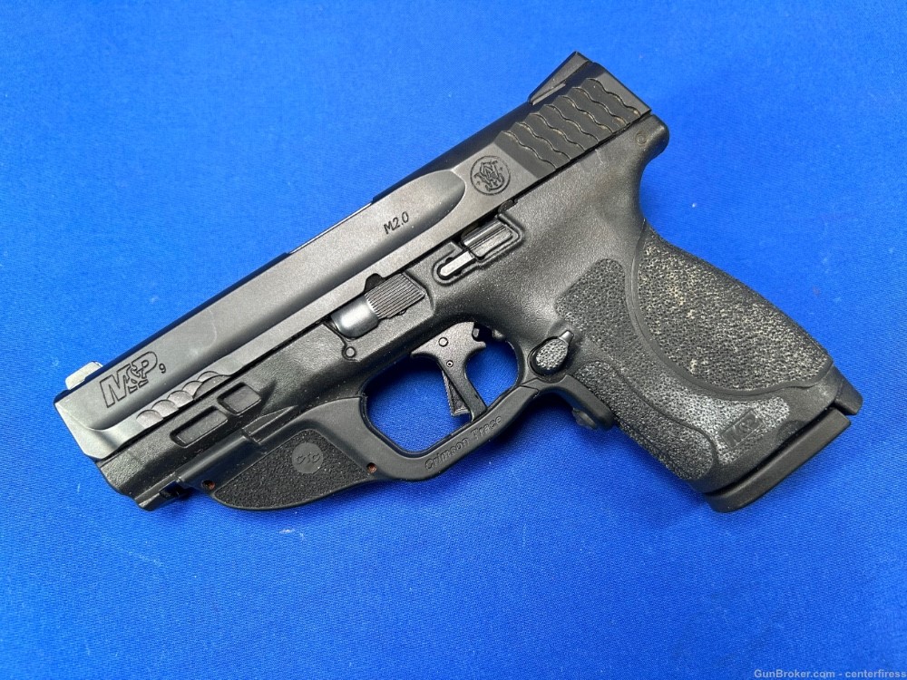 Smith & Wesson M&P9 M2.0 Compact 9mm 15+1 w/CT Laser & Apex Trigger-img-0