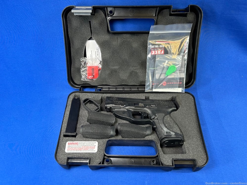 Smith & Wesson M&P9 M2.0 Compact 9mm 15+1 w/CT Laser & Apex Trigger-img-5