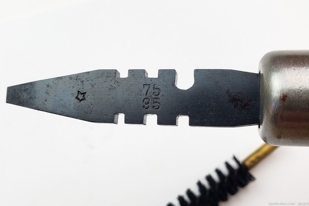 Original Soviet Mosin Nagant screwdriver, tool and bore brush set - Tula-img-5