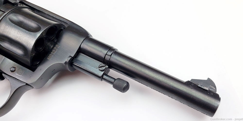 Rare transitional 1942 Izhevsk M1895 Nagant Revolver-img-8