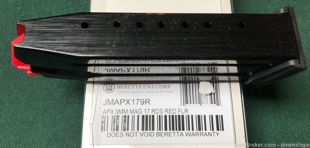 APX 17 rd 9mm Full Size Beretta Factory Magazine  -img-2