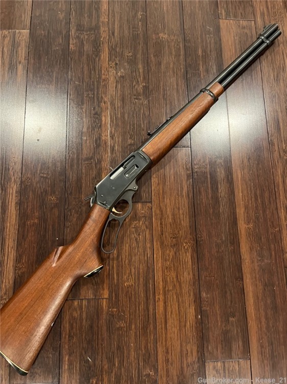 Beautiful 1975 Marlin 336 lever action .35 Remington  JM gold pre safety -img-0