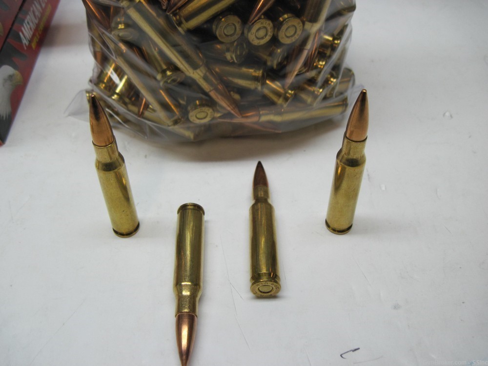 300+ rounds .308 Winchester 150 gr. FMJ ammo, Federal, PMC, Tula New!-img-3