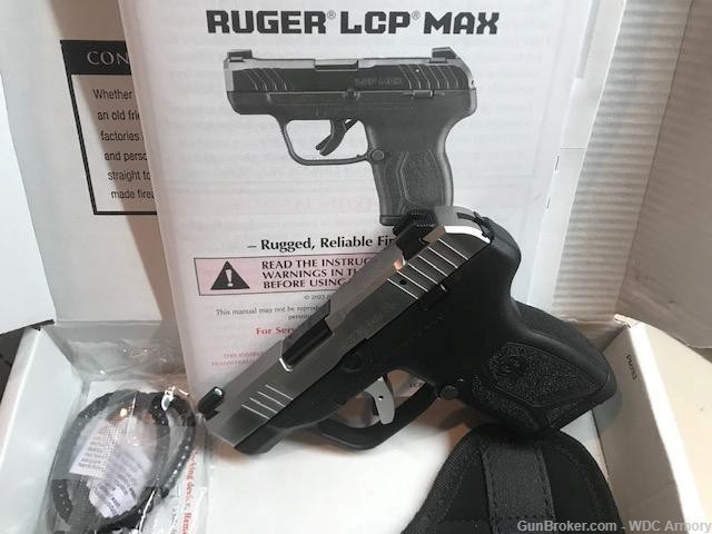Ruger LCP Max 380 ACP Pistol 10+1 Factory New 75th Anniversary -img-2