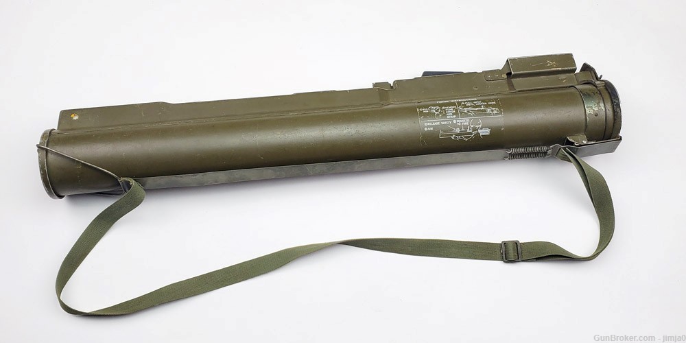 Excellent condition, Vietnam War era, inert, M72 LAW rocket launcher-img-1