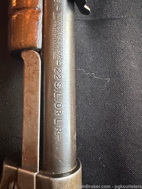 1911 - WINCHESTER MODEL 1906 SLIDE ACTION RIFLE .22LR-img-12