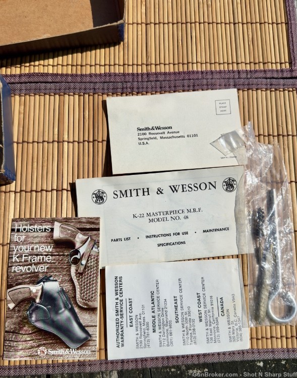 Smith & Wesson S&W 48-4 K22 Masterpiece Mint-img-5