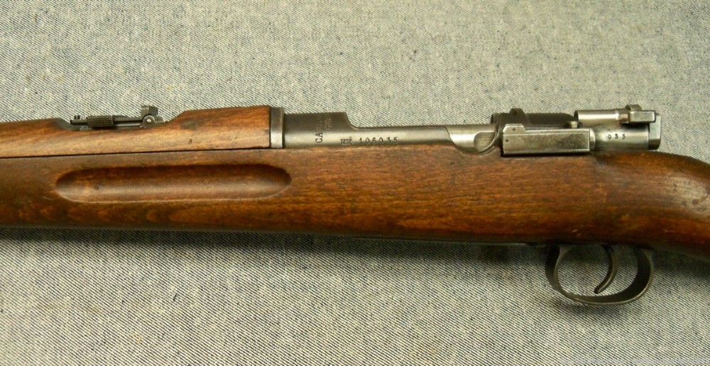 SWEDISH M94 1894 MAUSER CARBINE 1918  WWI  94/14 with bayonet -img-11