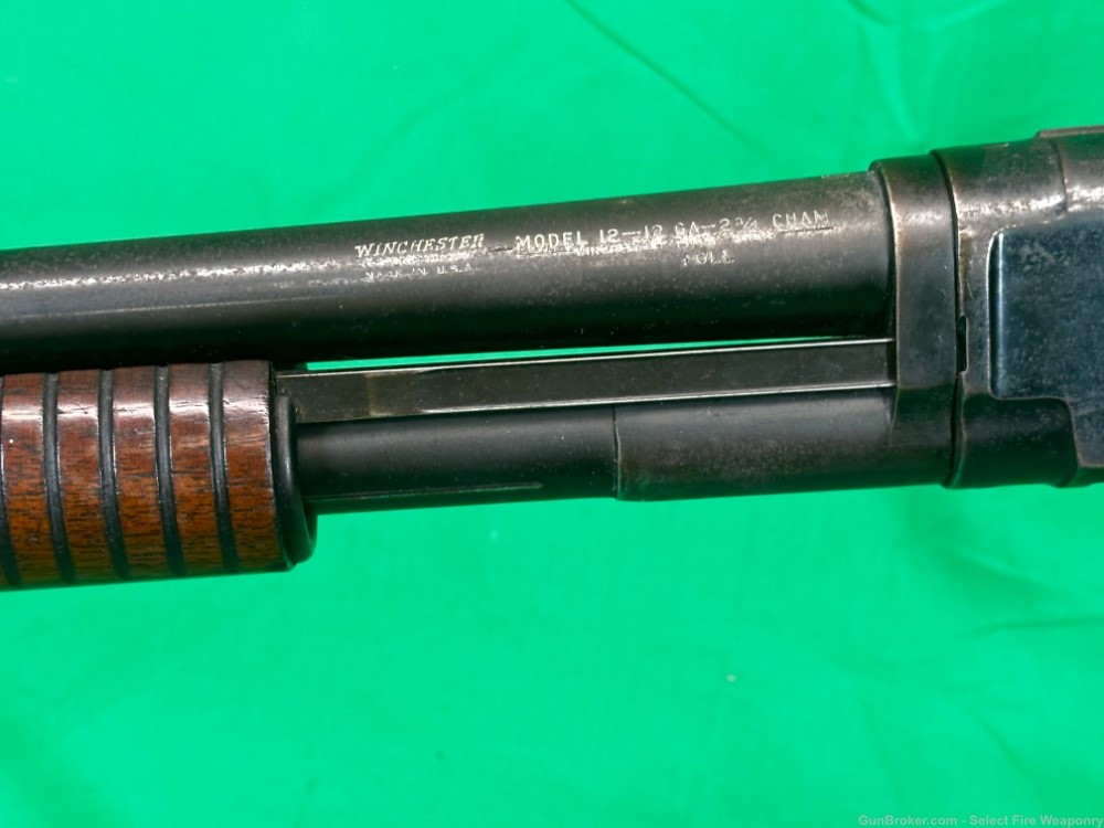 Winchester Model 12 pump action 12 gauge 30” barrel mod 1912 1954-img-19