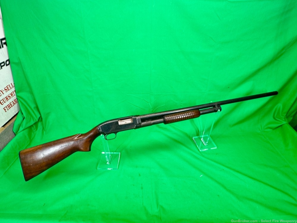 Winchester Model 12 pump action 12 gauge 30” barrel mod 1912 1954-img-0