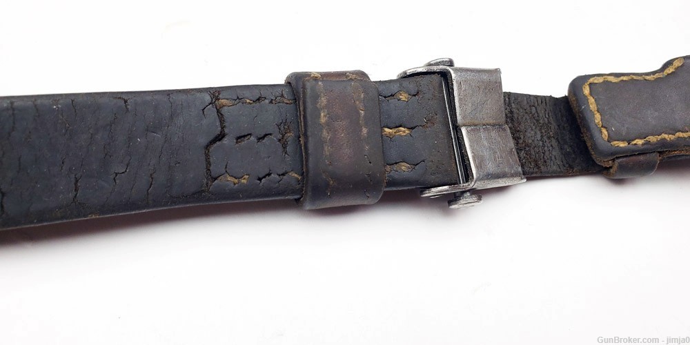 Good condition, complete leather k98 Mauser sling-img-5
