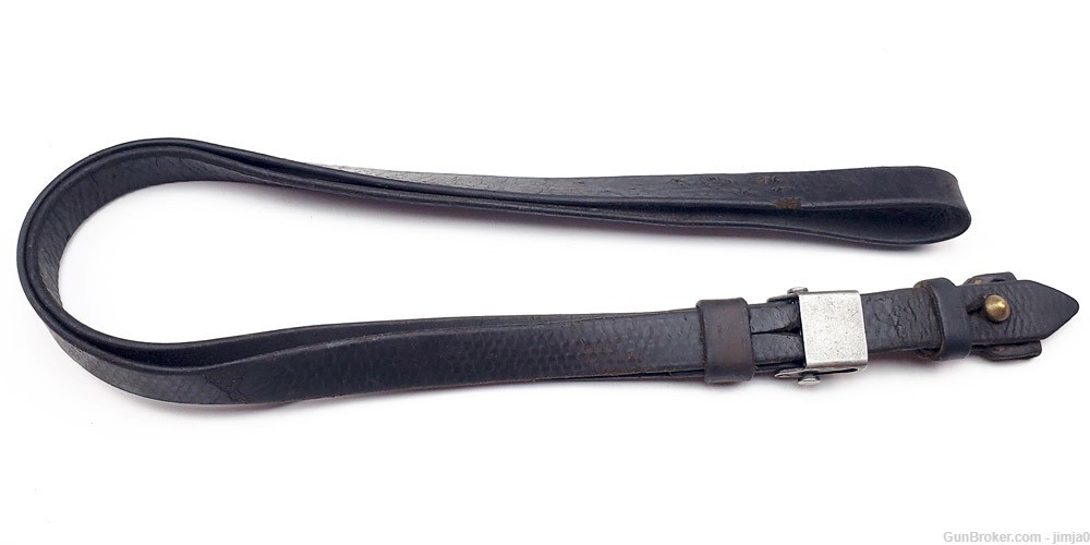 Good condition, complete leather k98 Mauser sling-img-0