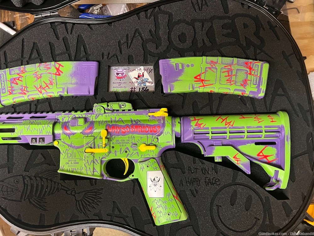 Joker AR-15 30rd Bundle With Custom Guitar Case-img-22