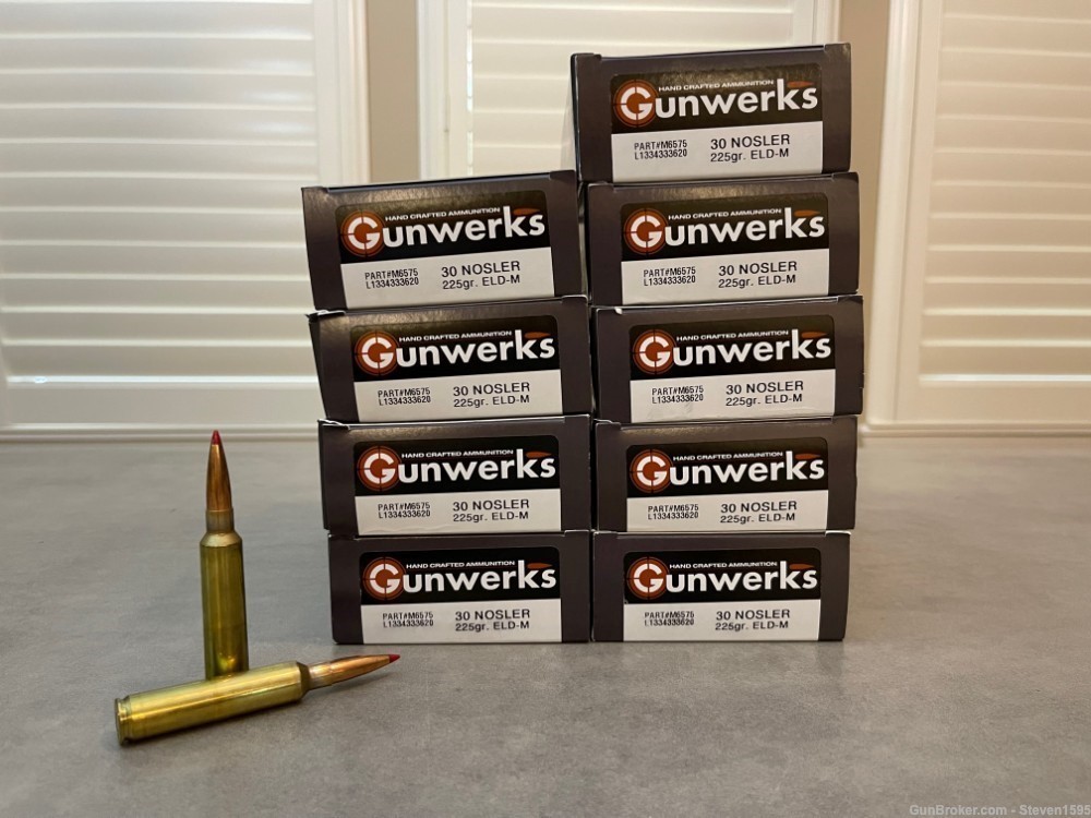Gunwerks 30 NOSLER Ammunition-img-0