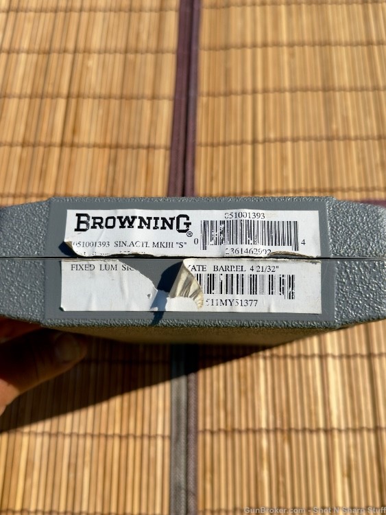 Browning Hi-Power 9mm MK3 Belgium In Box-img-6
