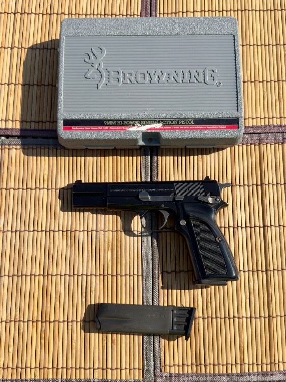 Browning Hi-Power 9mm MK3 Belgium In Box-img-3
