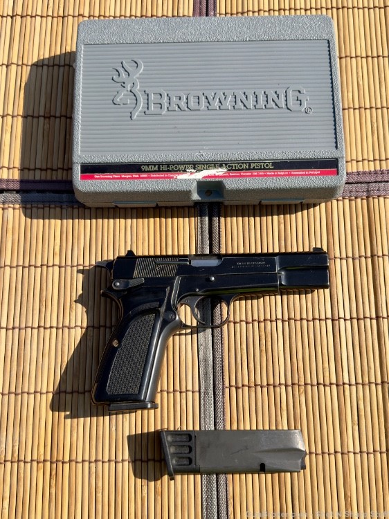 Browning Hi-Power 9mm MK3 Belgium In Box-img-2