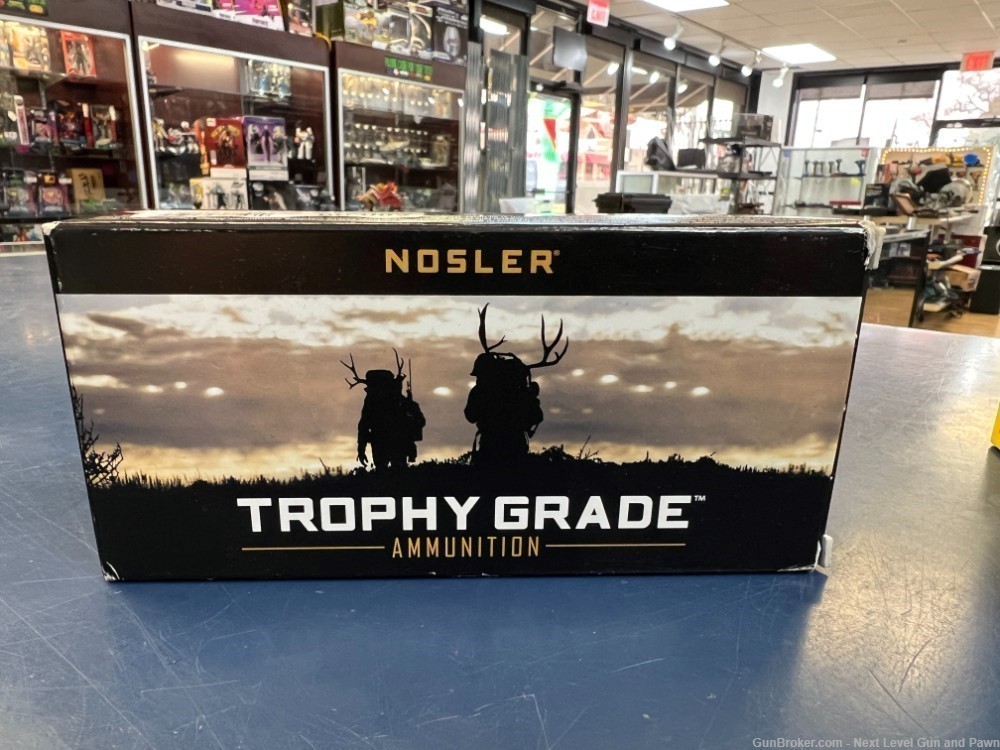 Nosler Trophy Grade 6.5 PRC 142gr ABLR Long Range Ammunition -img-0