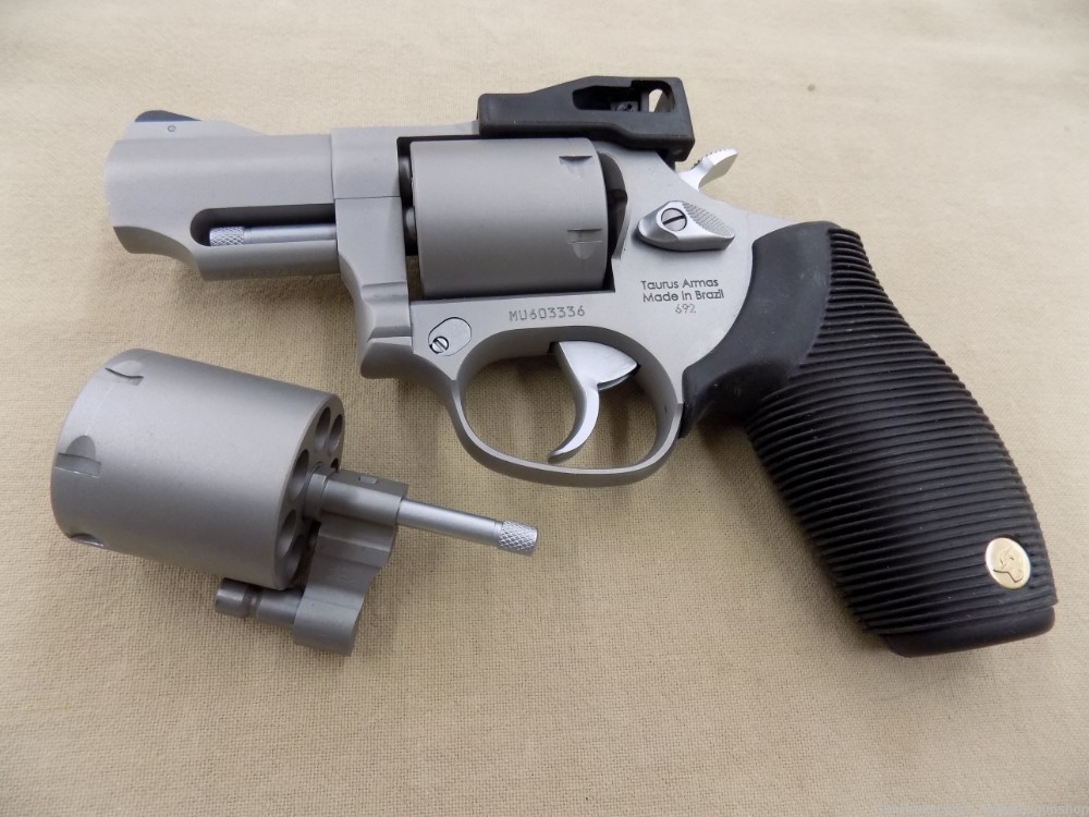 Taurus 692 .357 Mag & 9mm Revolver, Dual Cylinders 2.5" BBL, -img-3