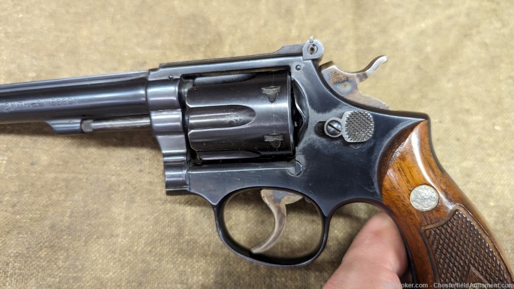 Smith & Wesson K-22 1948 mfg 22LR C&R revolver -img-10