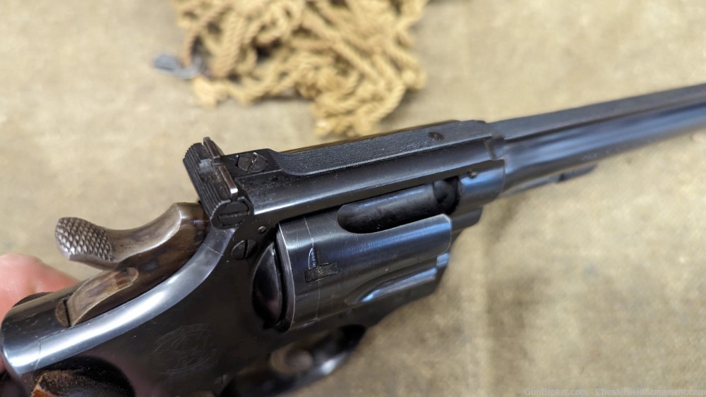 Smith & Wesson K-22 1948 mfg 22LR C&R revolver -img-3