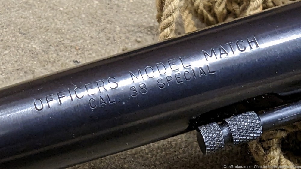 Colt Officer's Model Match 38 special 6" blued-img-1