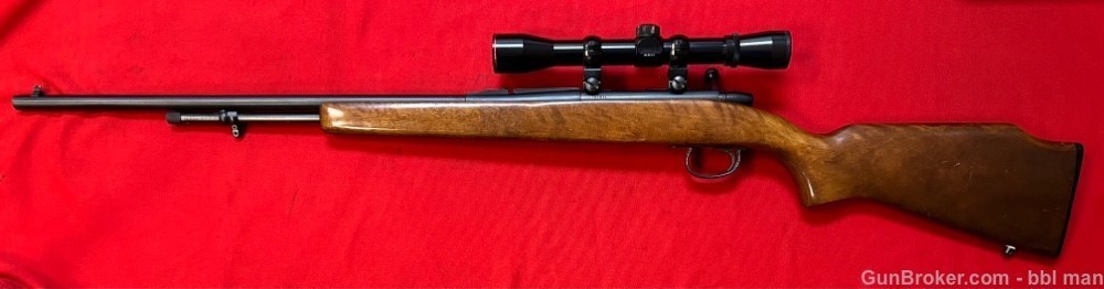 Remington 22 Short Long and LR Model 582 Rifle with Scope Made 1980-img-3