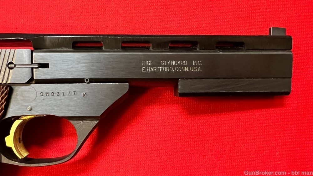 Hi High Standard 22 LR Victor Target Model 5.5" Pistol EXCELLENT with Box-img-8