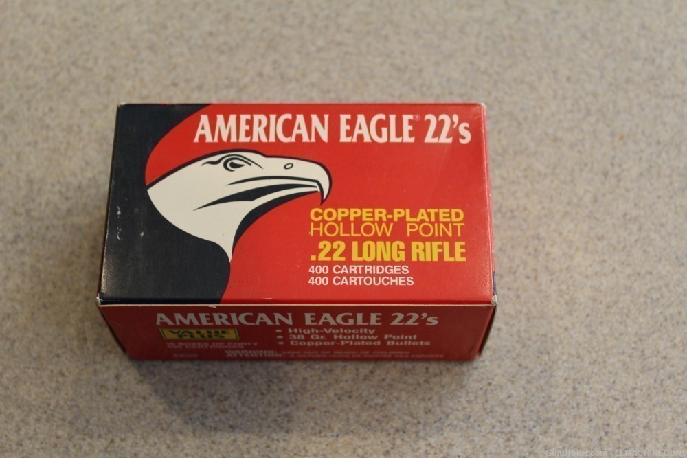 Federal American Eagle 22LR From Canada 400 Round Brick RARE-img-0