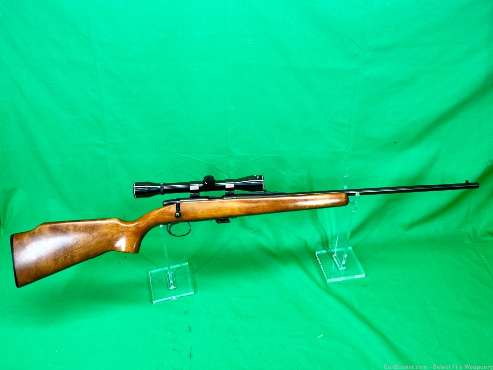 Remington Model 581 22 .22lr w/ challenger by weaver 4x scope Nice Shape!-img-0