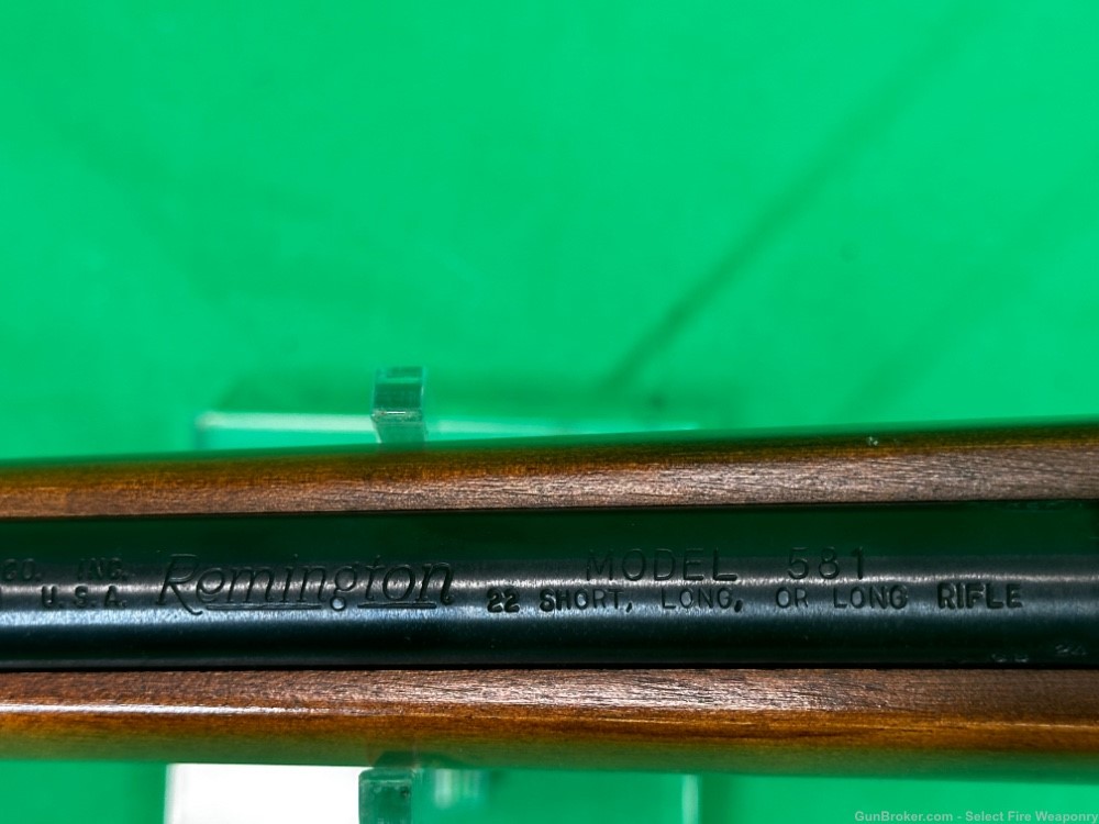 Remington Model 581 22 .22lr w/ challenger by weaver 4x scope Nice Shape!-img-10