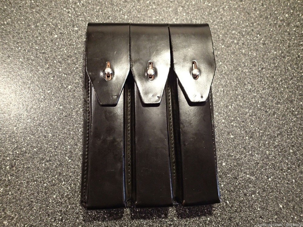MP5 SD 30 Round Straight Magazines in Leather Pouch 9mm SP5 HK94 MP5K-img-9