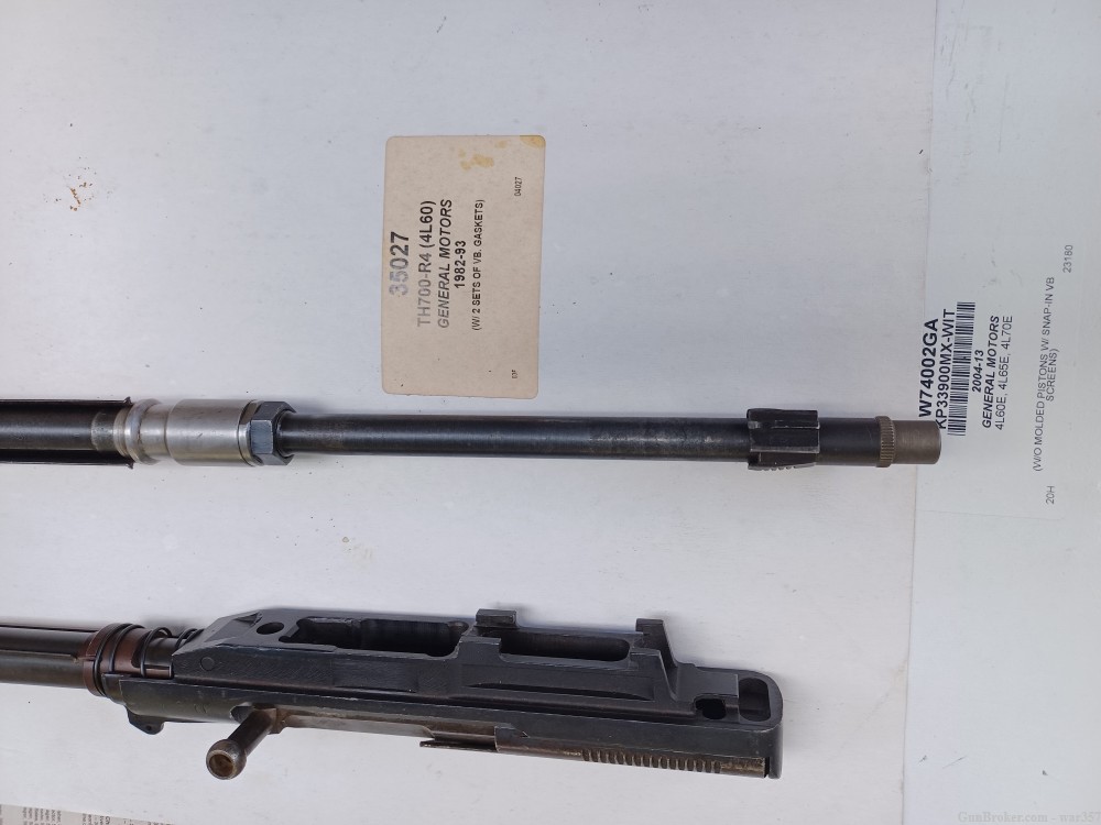 3x VZ/52 CZ/52 Rifle Barreled receivers and Misc. Parts-img-24