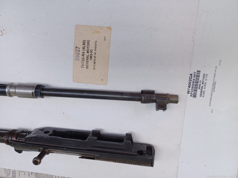 3x VZ/52 CZ/52 Rifle Barreled receivers and Misc. Parts-img-11