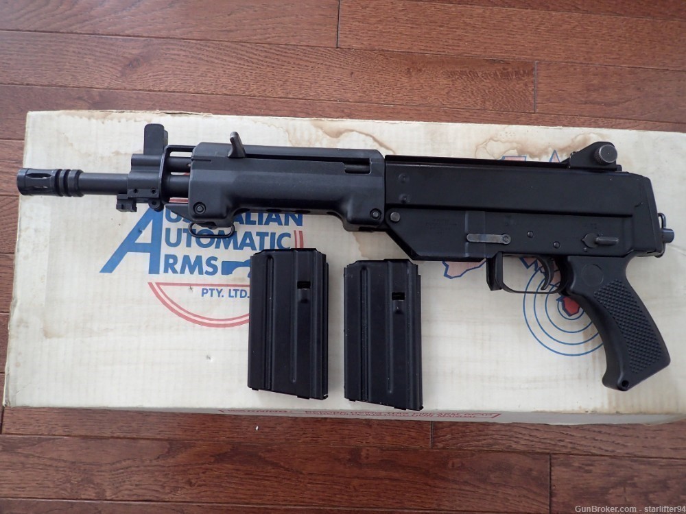 FINAL LISTING!  Australian Automatic Arms AAA SAP Factory Box & Mags-img-0