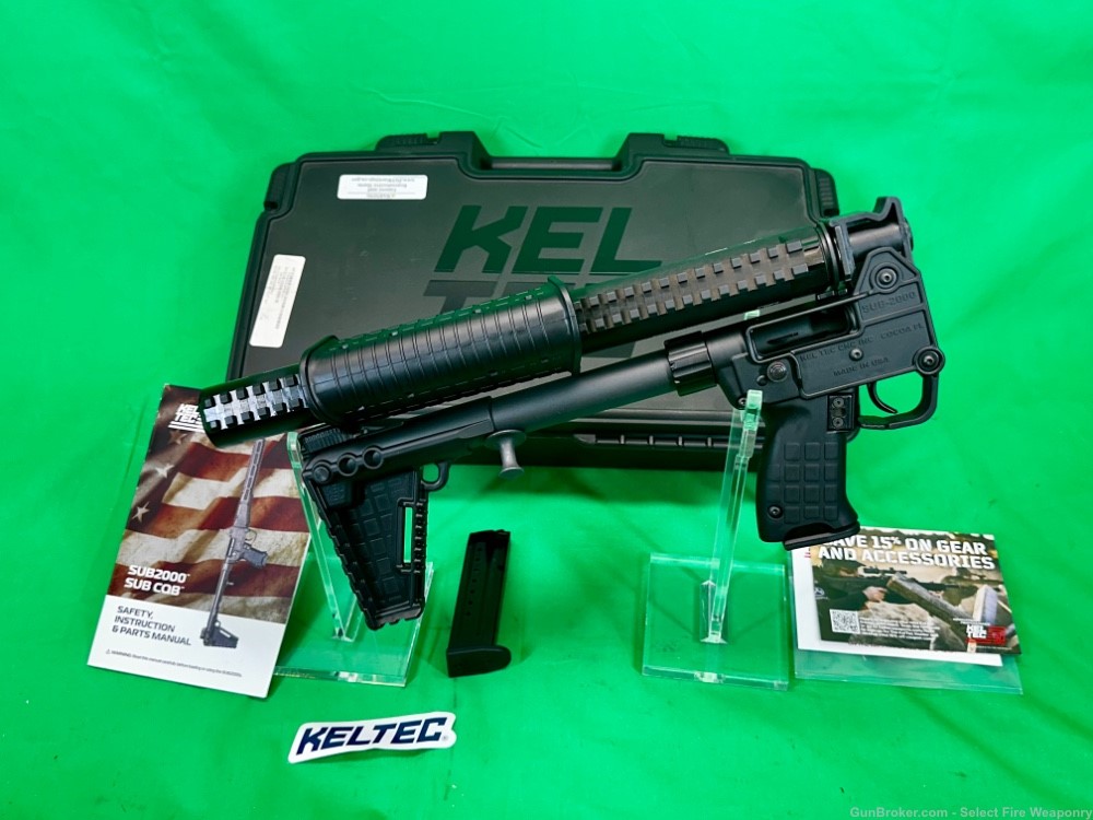 New in Box Kel Tec Sub 2000 2k sub-2k ISB Integrally suppressed Rifle 9mm  -img-0