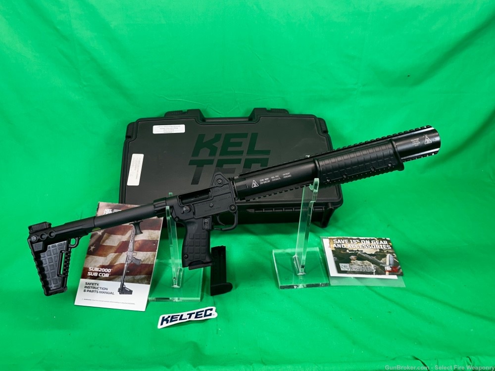 New in Box Kel Tec Sub 2000 2k sub-2k ISB Integrally suppressed Rifle 9mm  -img-1