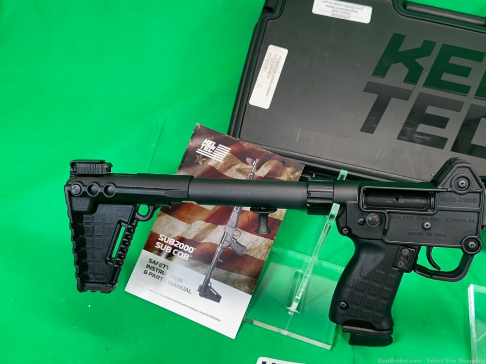 New in Box Kel Tec Sub 2000 2k sub-2k ISB Integrally suppressed Rifle 9mm  -img-8