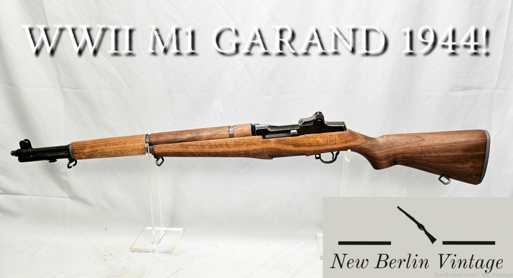 NICE WWII M1 GARAND CMP 1944 Springfield Armory Garand M1 M1-Garand-img-0