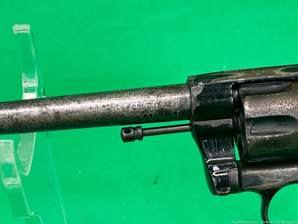 Colt 1894 US Army .38 colt 6” rough shape Police Evidence # Seems to work-img-16
