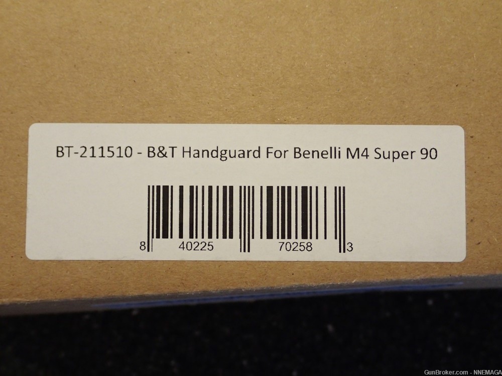 B&T BT-211510 Handguard 4x NAR Benelli M4 Super 90 UPC: 840225702583  -img-2