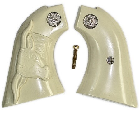 Colt Scout & Frontier Grips W/ Steer & Medallions-img-0