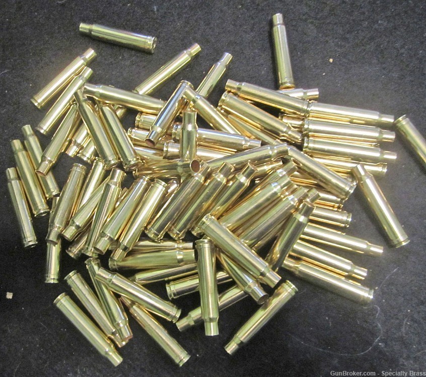 50 PC Brand New Winchester 338 WIN MAG Brass - Flat Rate Shipping-img-0