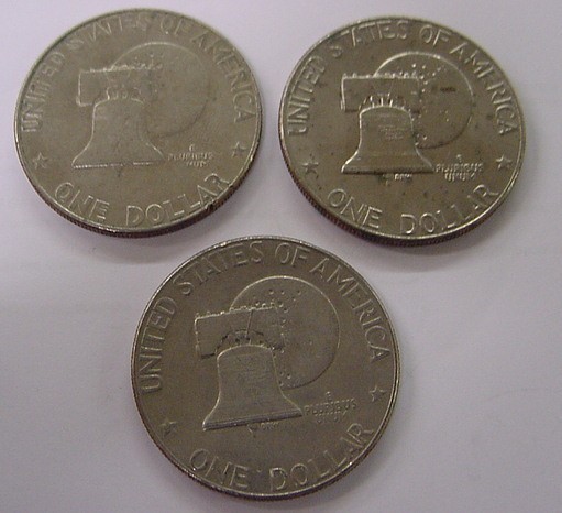 Eisenhower Ike 1776-1976 Dollars  Copper-Nickel-3-img-1