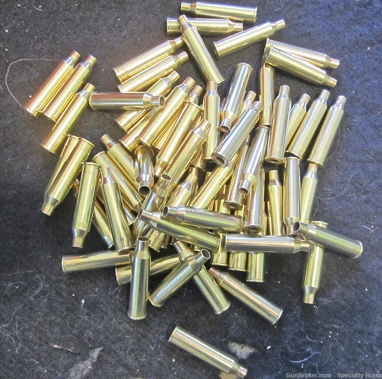 65 PC Guaranteed Once Fired Winchester 225 WIN Brass - Look Like New-img-0