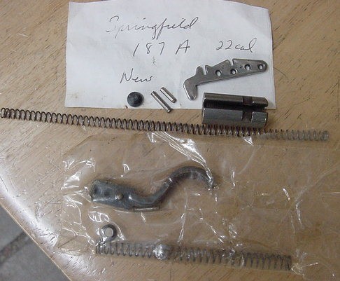 Springfield  187A  22 Cal Rifle  Parts-img-0